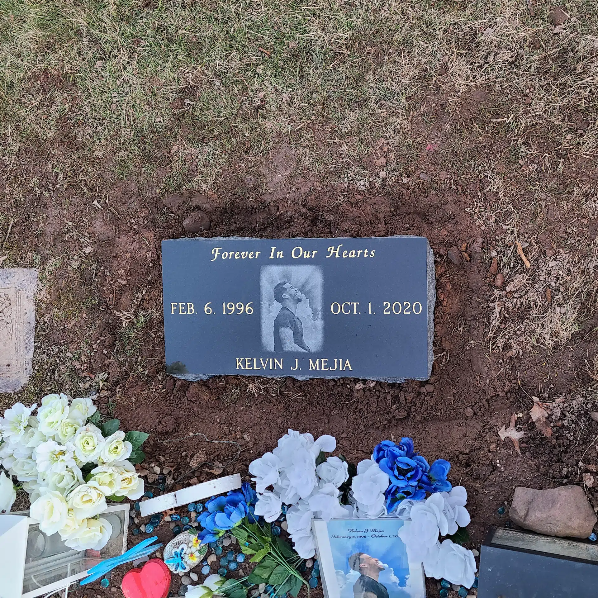 Granite Custom Grave Marker hand-carved by Custom Marker Shop in NJ — image 4