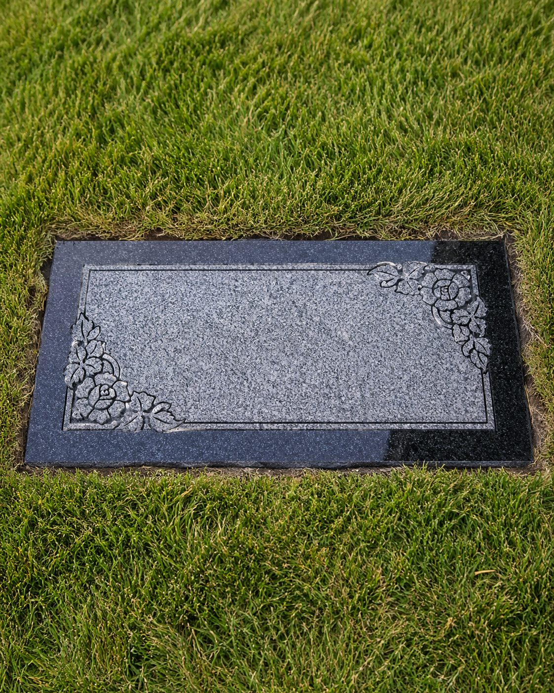 Granite Custom Grave Marker hand-carved by Custom Marker Shop in NJ — image 5