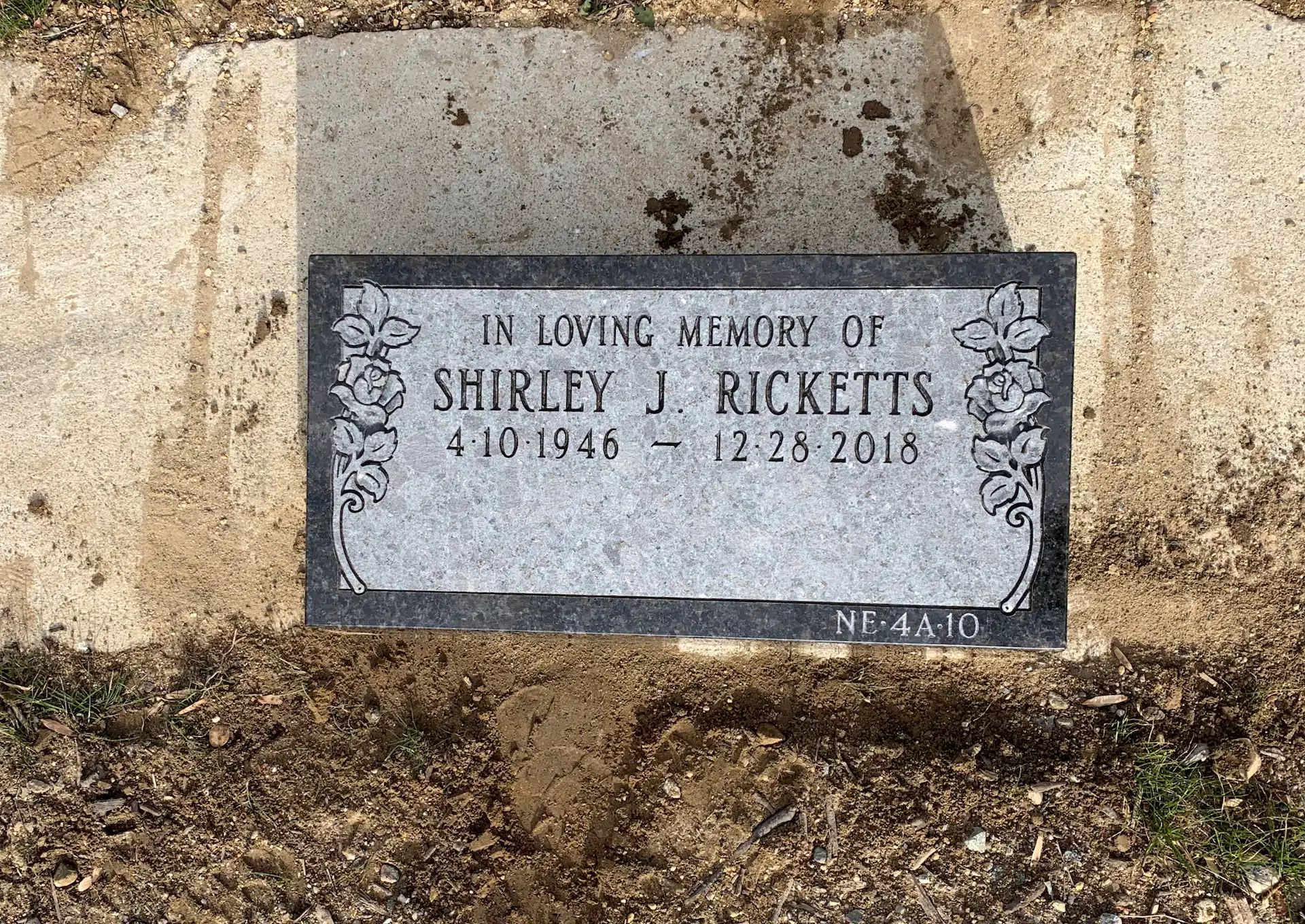 Granite Custom Grave Marker hand-carved by Custom Marker Shop in NJ — image 9